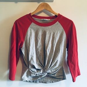Alexander Wang Raglan Baseball Tee
